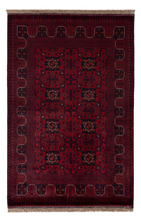 Afghan Rug - Royal - 154 x 99 cm - red