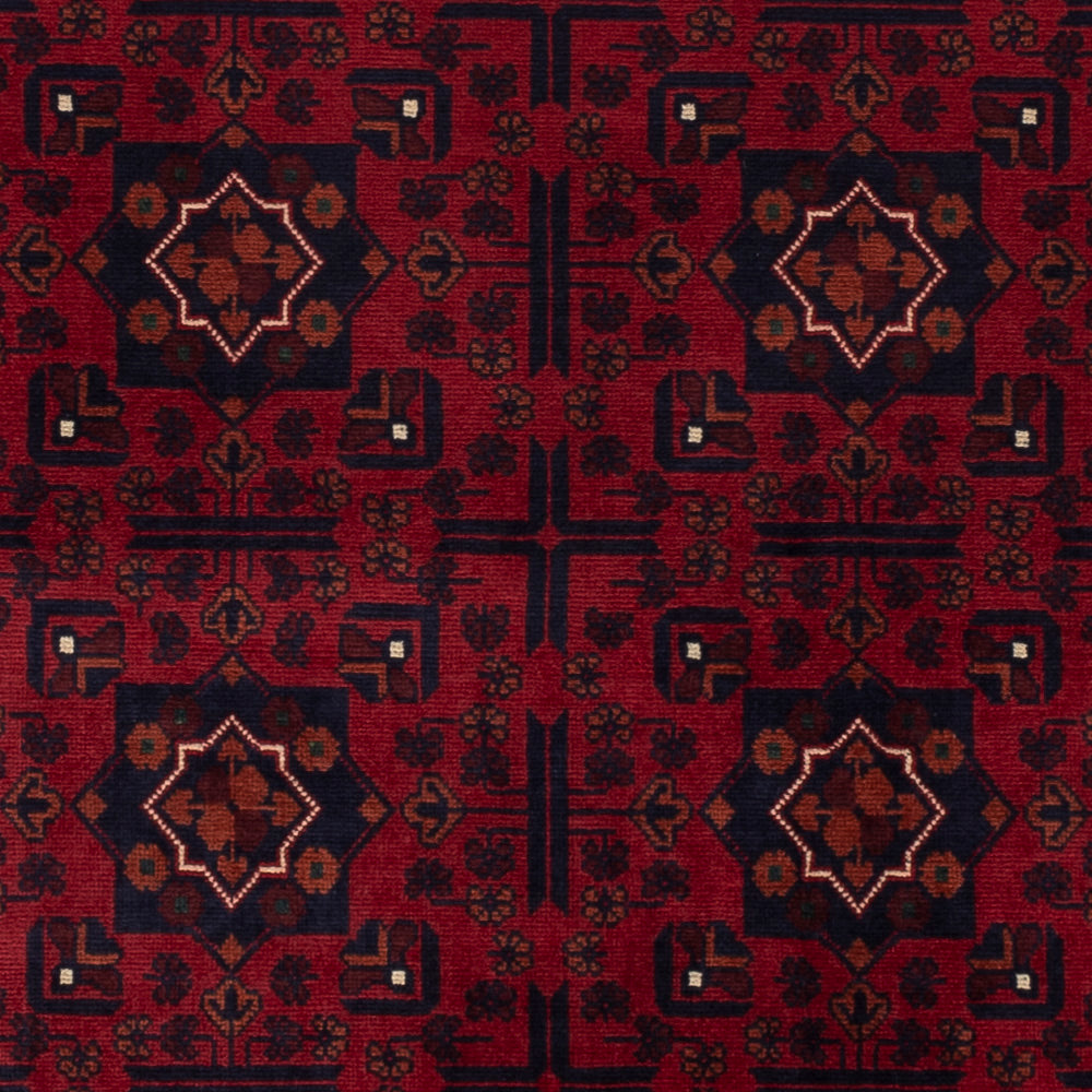 Afghan Rug - Royal - 154 x 99 cm - red