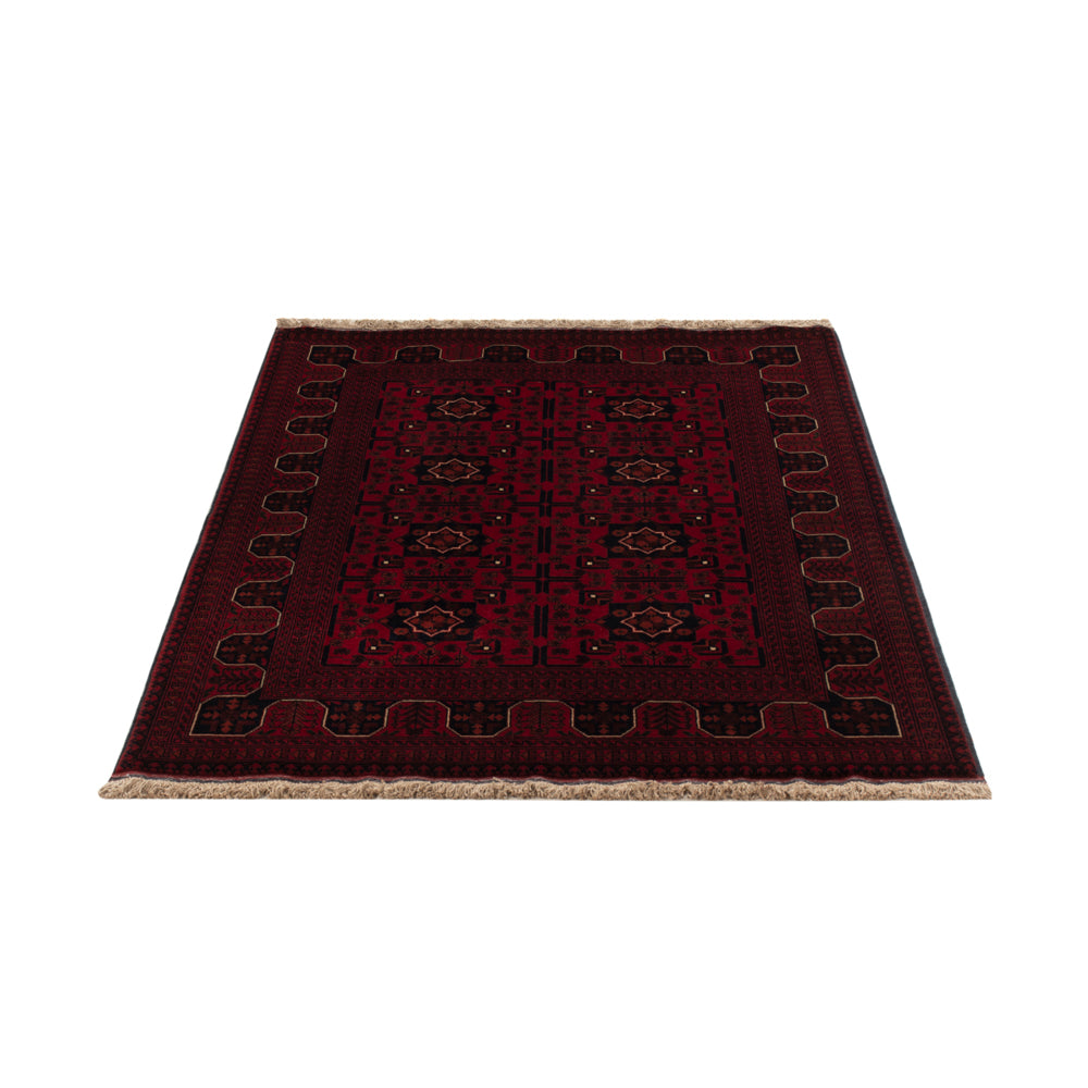 Afghan Rug - Royal - 154 x 99 cm - red