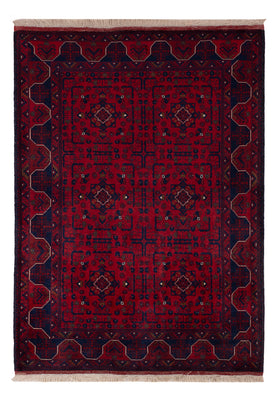 Afghan Rug - Royal - 148 x 104 cm - red