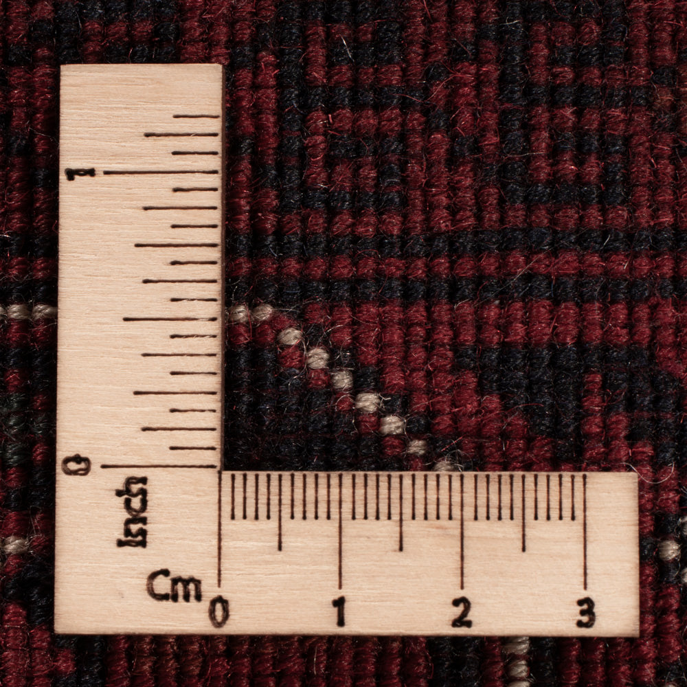 Afghan Rug - Royal - 138 x 101 cm - red