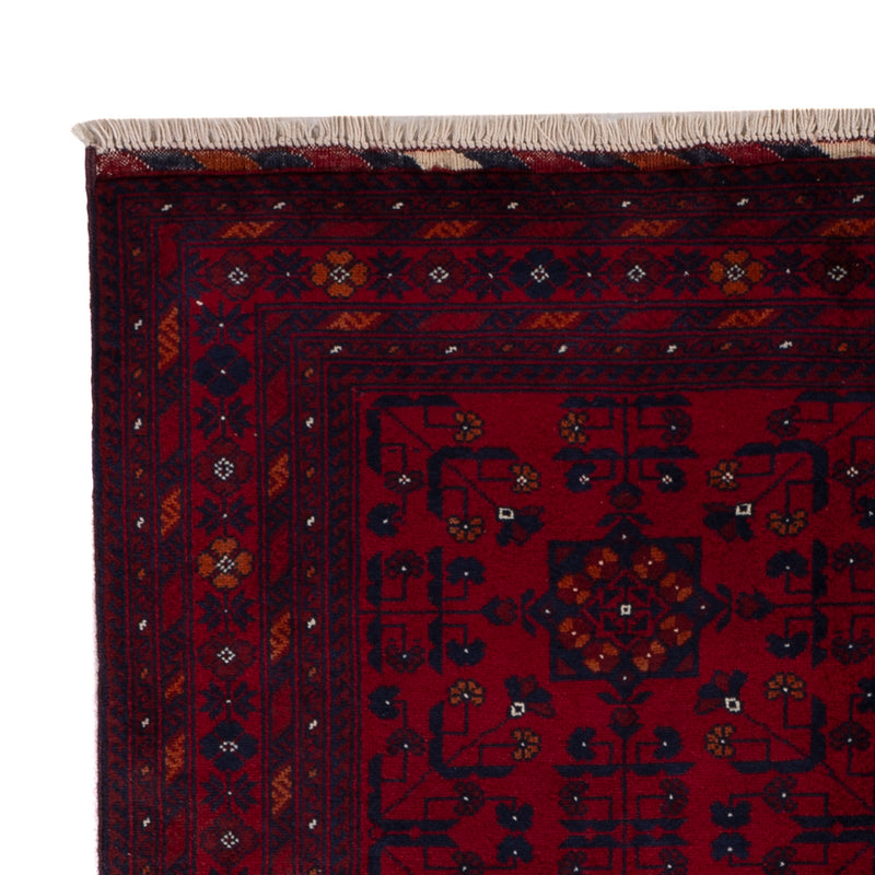 Afghan Rug - Royal - 144 x 100 cm - red