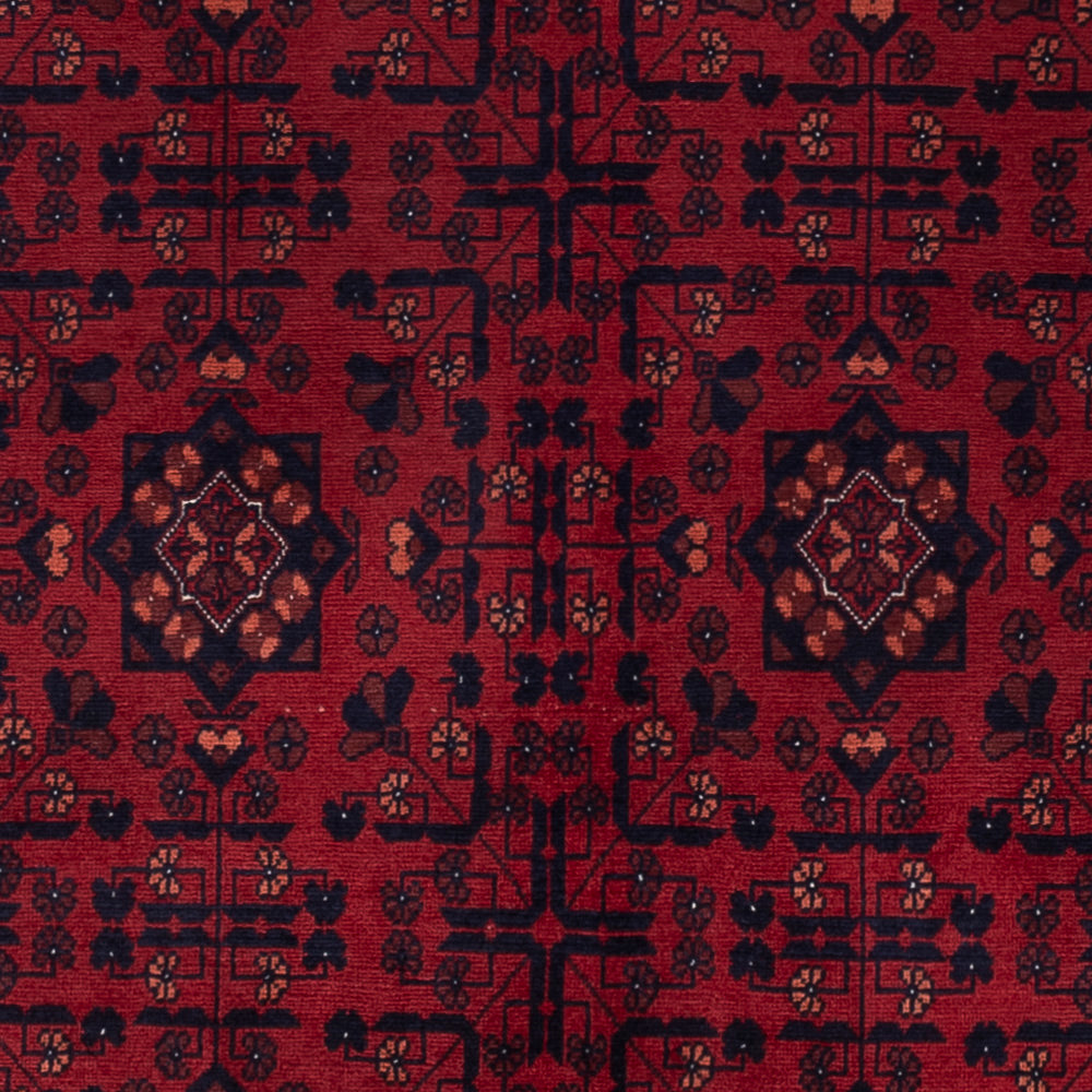 Afghan Rug - Royal - 149 x 101 cm - red