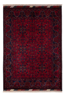 Afghan Rug - Royal - 147 x 101 cm - red