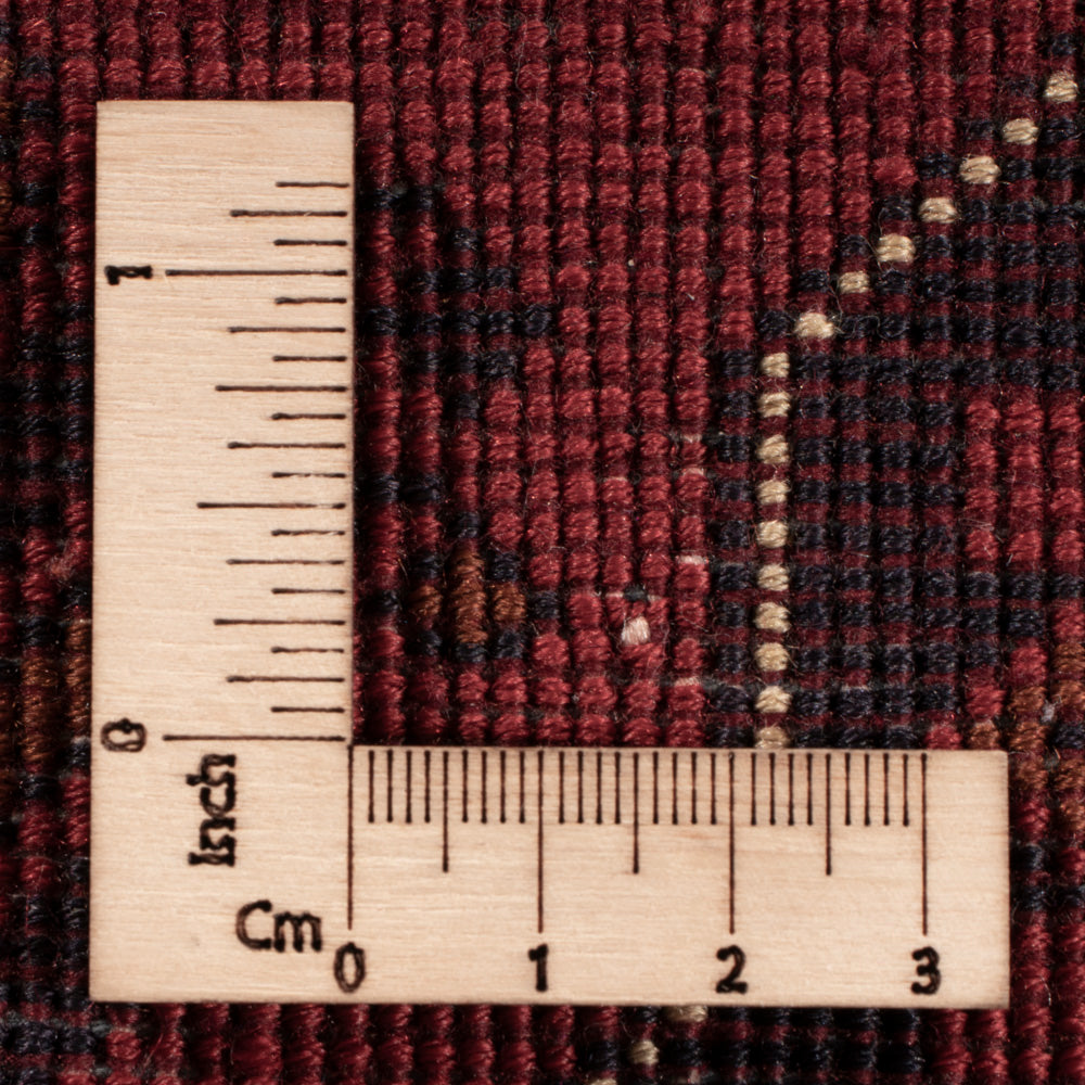 Afghan Rug - Royal - 139 x 100 cm - red