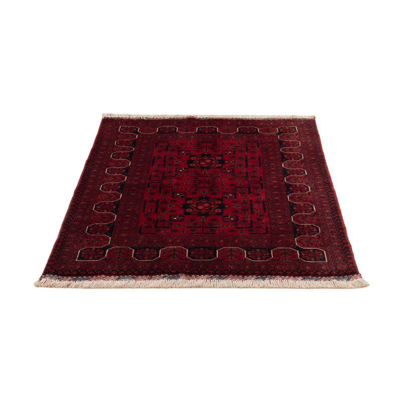 Afghan Rug - Kunduz - 147 x 100 cm - red