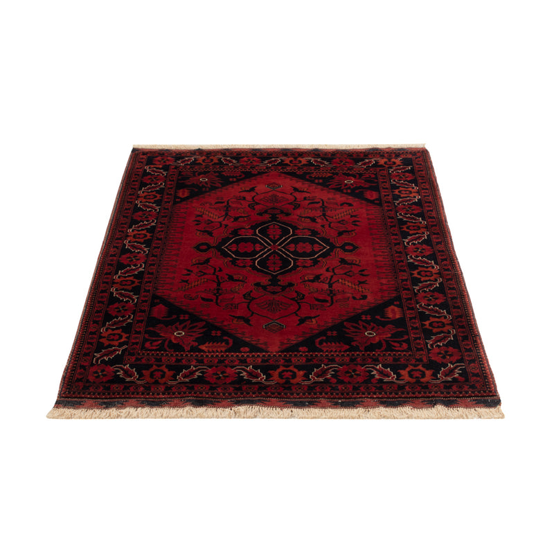 Afghan Rug - Royal - 150 x 97 cm - red