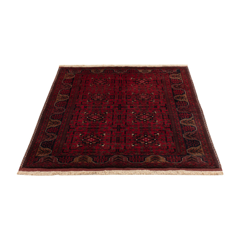 Afghan Rug - Royal - 147 x 100 cm - red