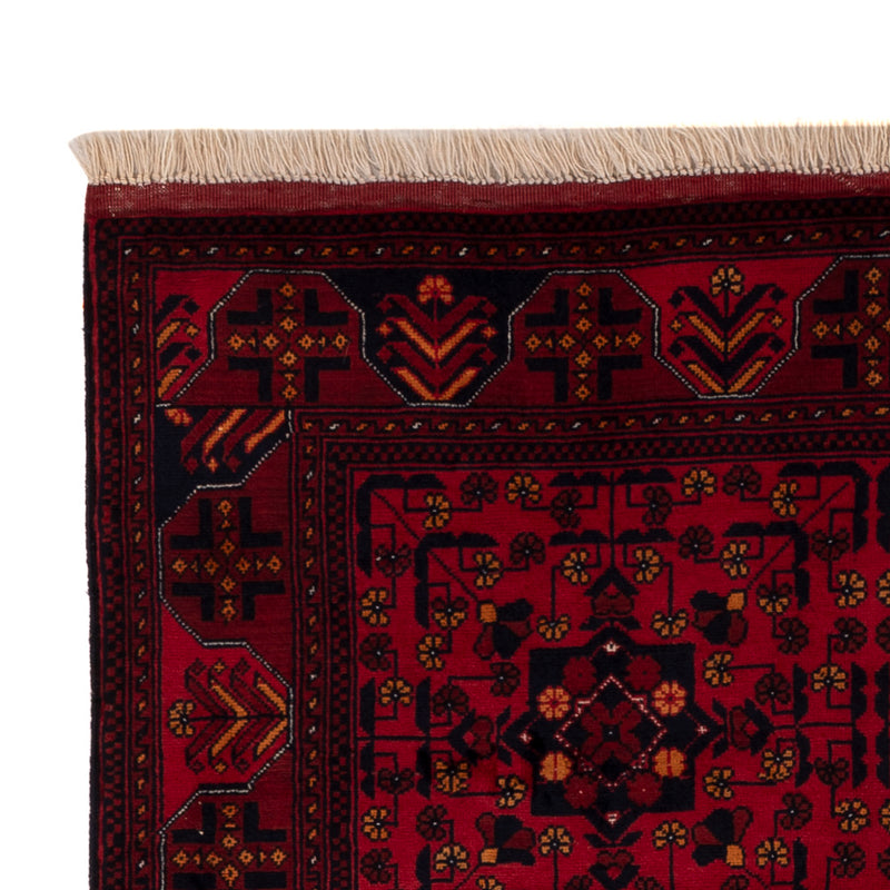 Afghan Rug - Royal - 147 x 100 cm - red