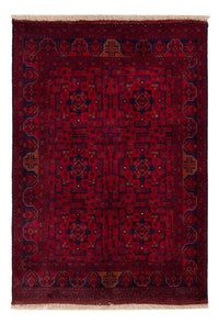 Afghan Rug - Royal - 147 x 105 cm - red