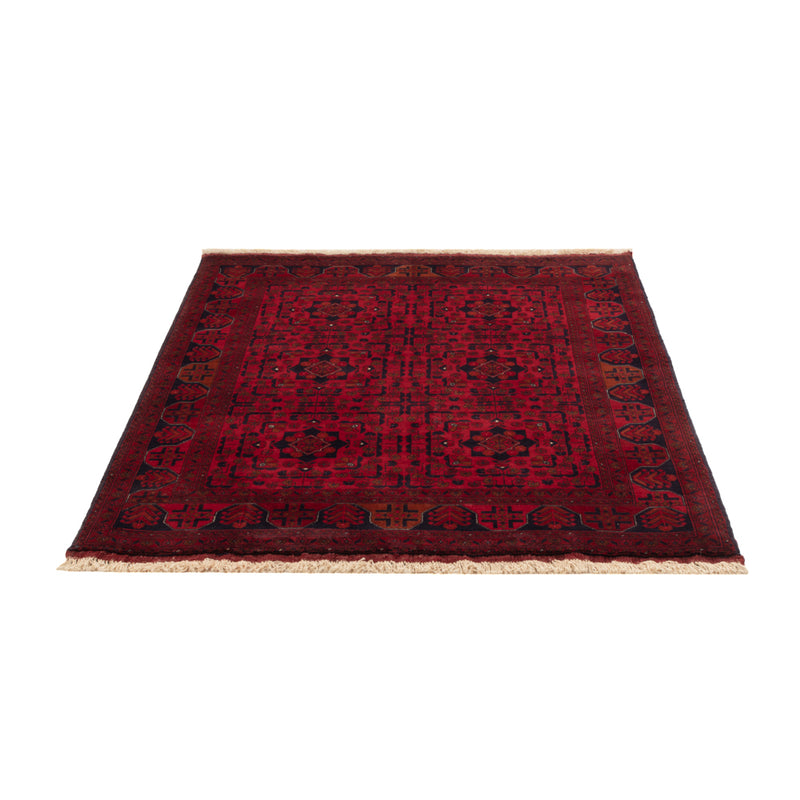 Afghan Rug - Royal - 147 x 105 cm - red