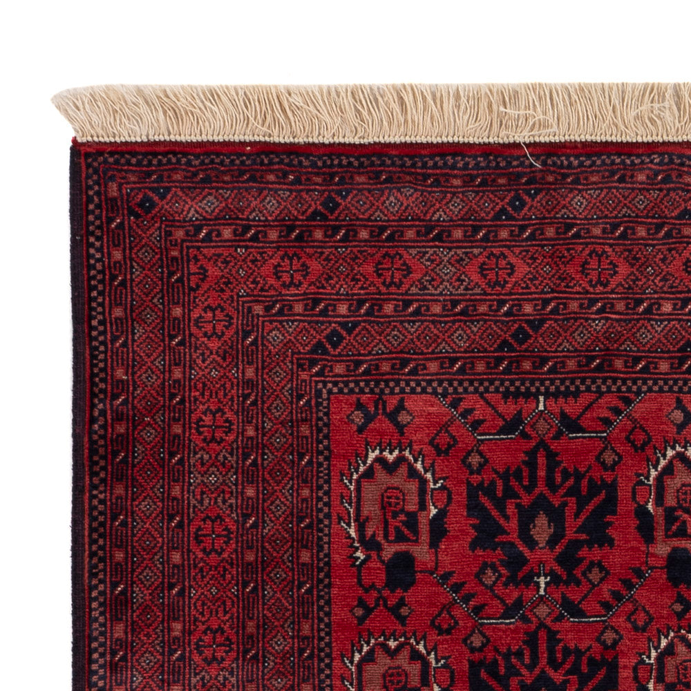 Afghan Rug - Royal - 148 x 100 cm - red