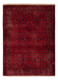 Afghan Rug - Royal - 139 x 101 cm - red