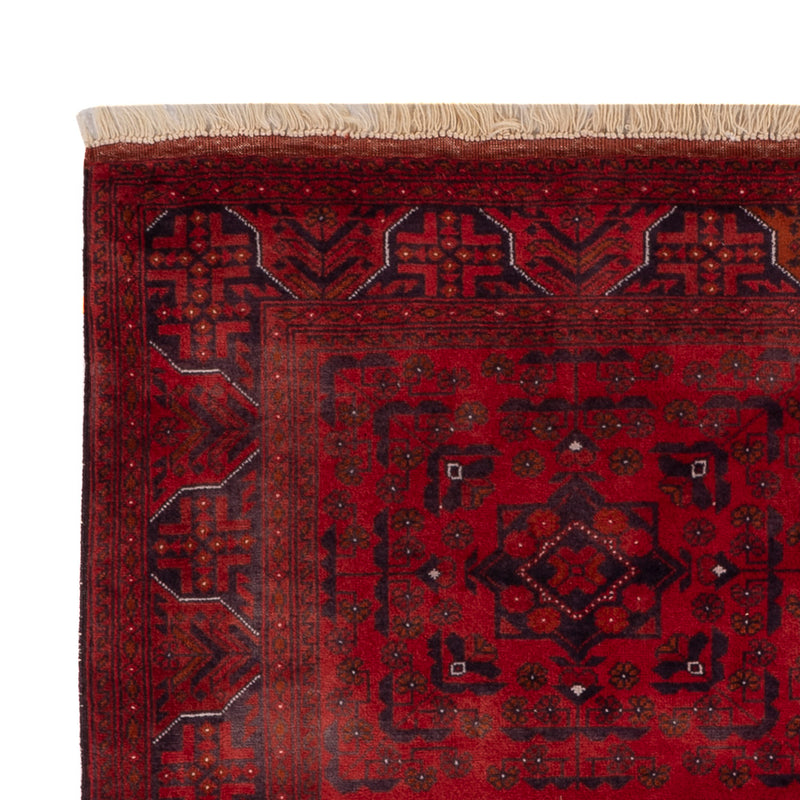 Afghan Rug - Royal - 139 x 101 cm - red