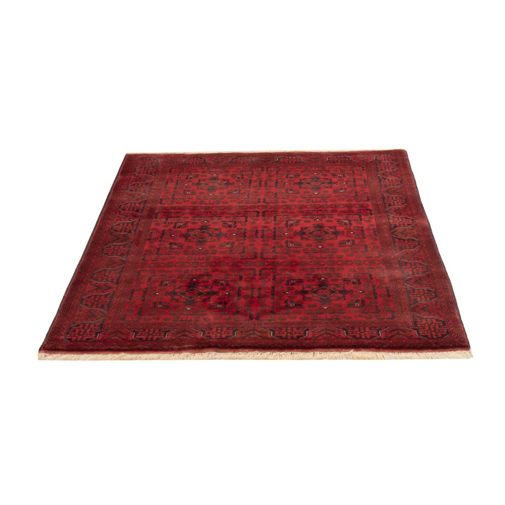 Afghan Rug - Royal - 139 x 101 cm - red