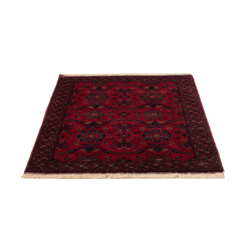 Afghan Rug - Royal - 142 x 100 cm - red