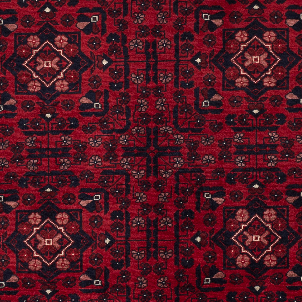 Afghan Rug - Royal - 148 x 98 cm - red