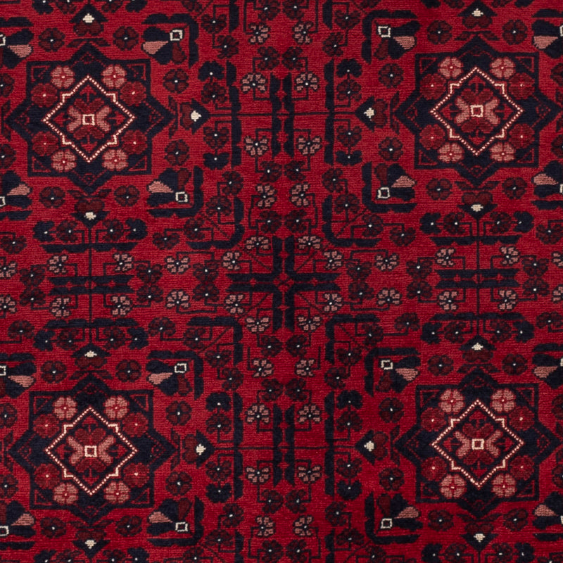 Afghan Rug - Royal - 148 x 98 cm - red