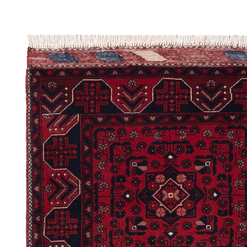 Afghan Rug - Royal - 148 x 98 cm - red