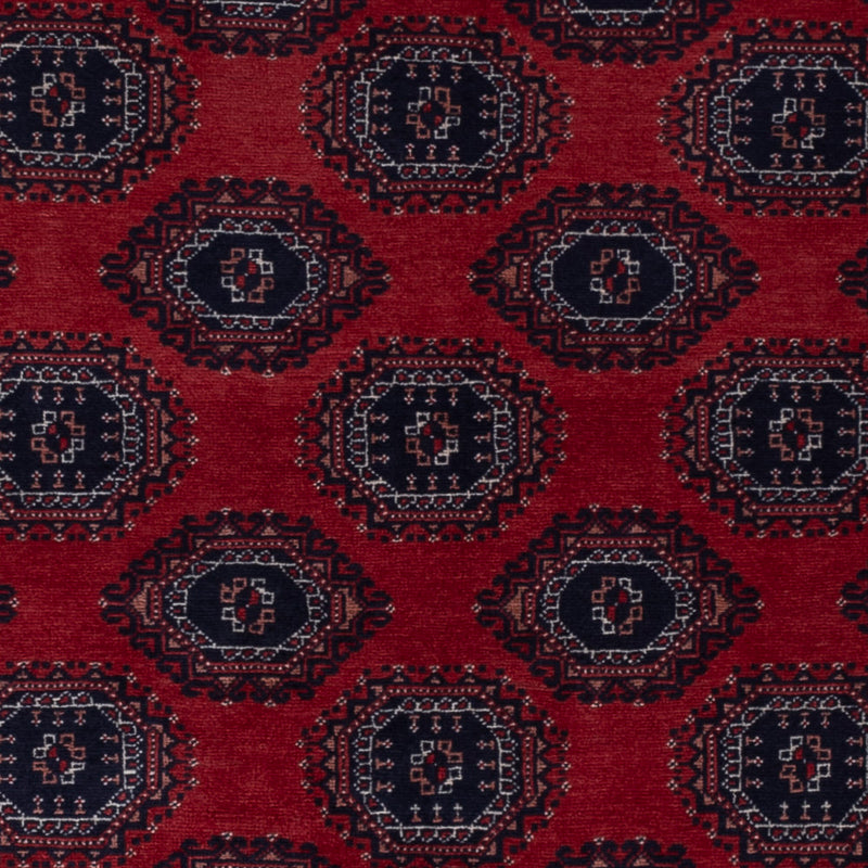 Afghan Rug - Royal - 146 x 103 cm - red