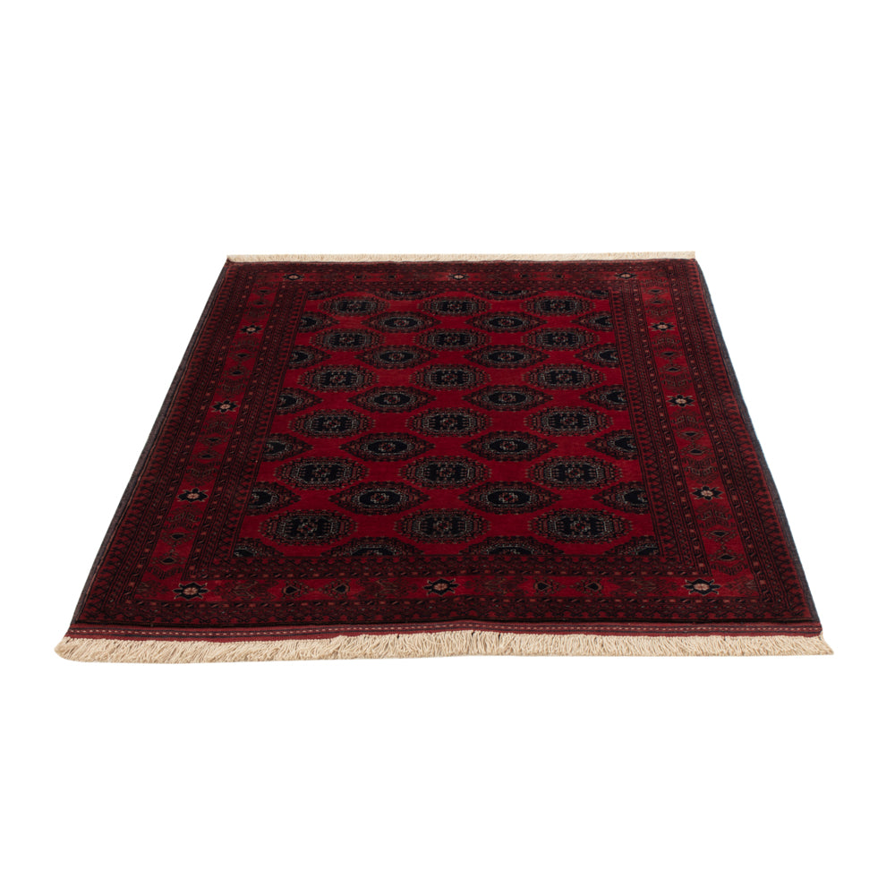 Afghan Rug - Royal - 146 x 103 cm - red