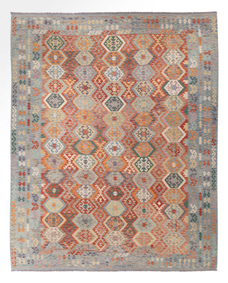 Kelim Rug - Splash - 392 x 315 cm - colorful
