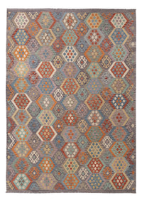 Kelim Rug - Splash - 353 x 250 cm - colorful