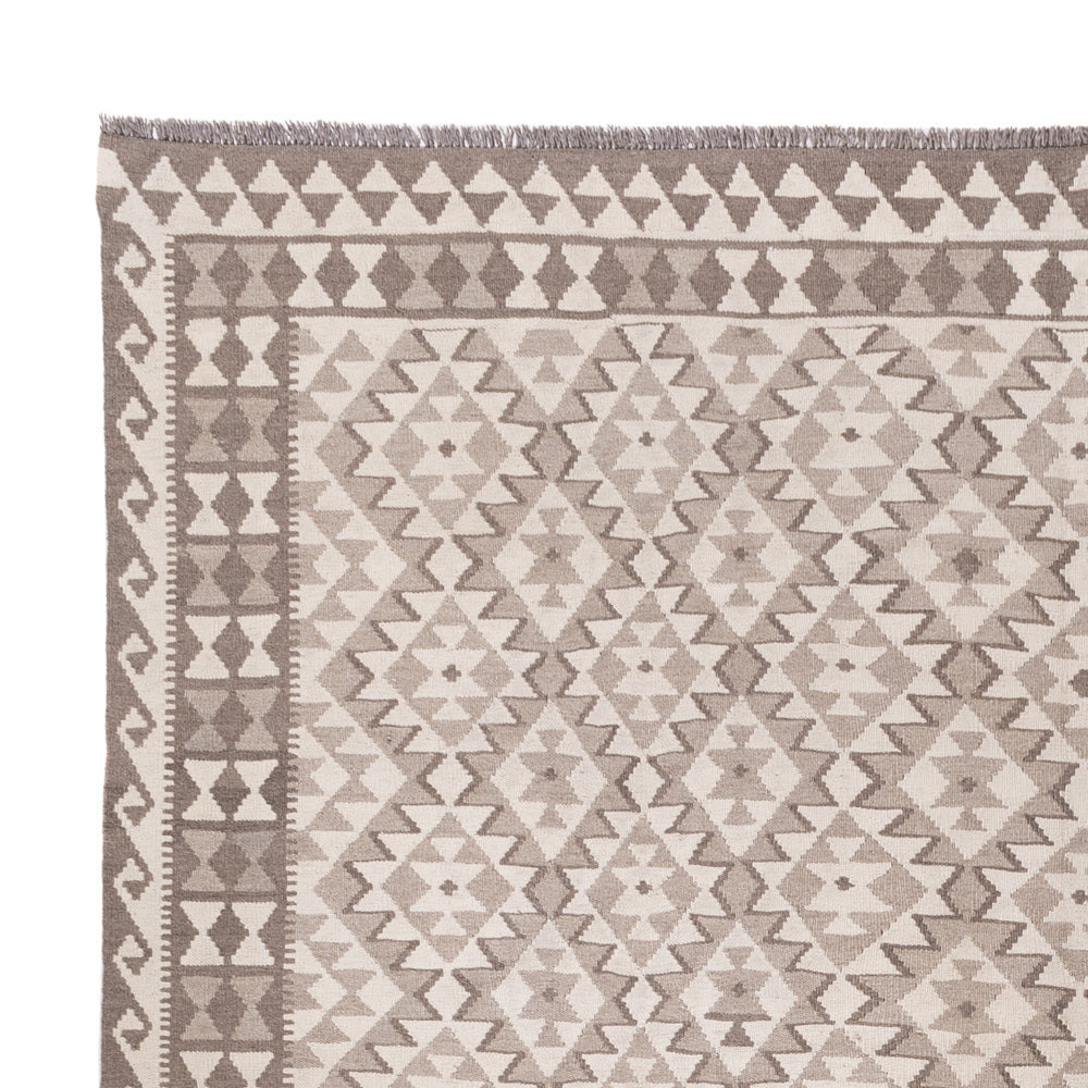 Kelim Rug - Splash - 344 x 247 cm - natural
