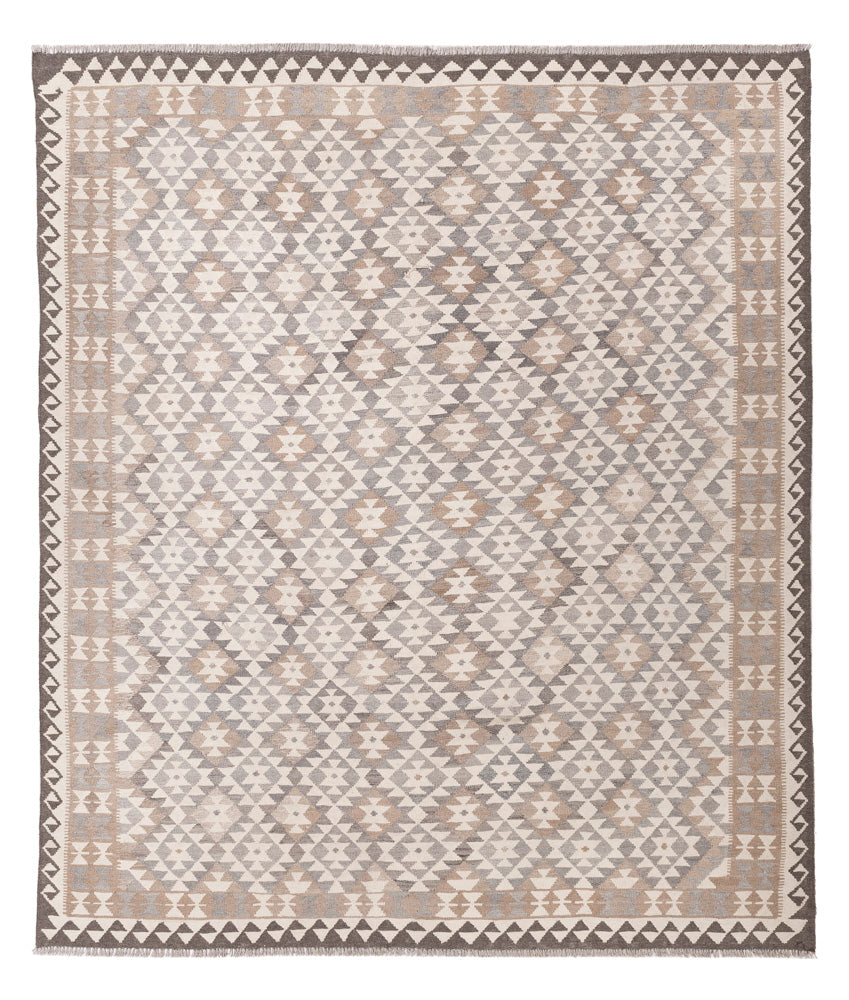 Kelim Rug - Splash - 288 x 248 cm - natural