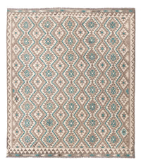 Kelim Rug - Splash - 300 x 257 cm - natural