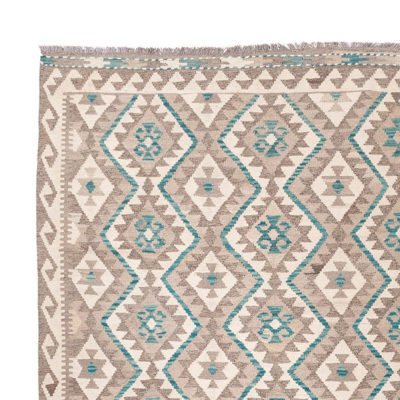 Kelim Rug - Splash - 300 x 257 cm - natural