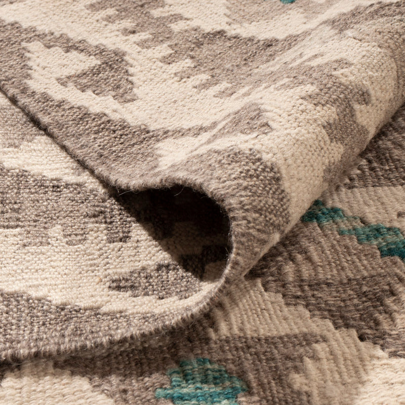 Kelim Rug - Splash - 300 x 257 cm - natural