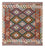 Kelim Rug - Splash square  - 104 x 97 cm - multicolored