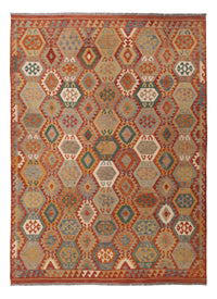 Kelim Rug - Splash - 352 x 256 cm - colorful