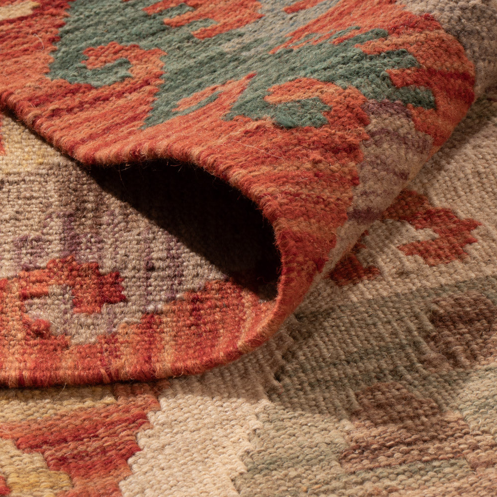 Kelim Rug - Splash - 352 x 256 cm - colorful