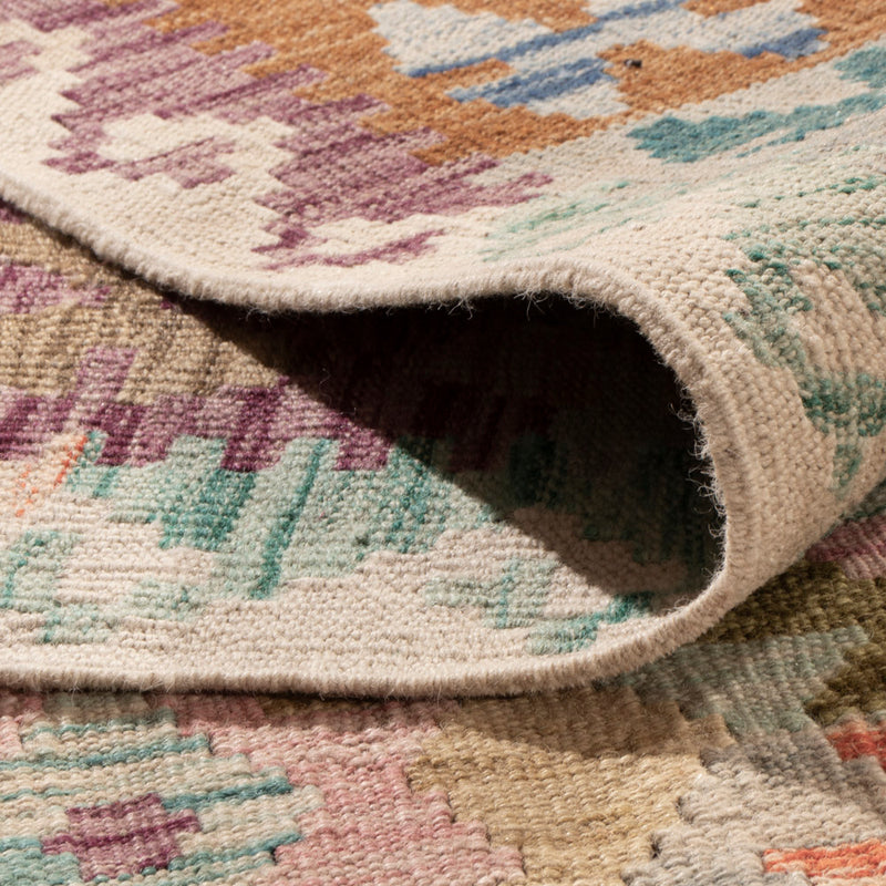 Kelim Rug - Splash - 375 x 303 cm - colorful