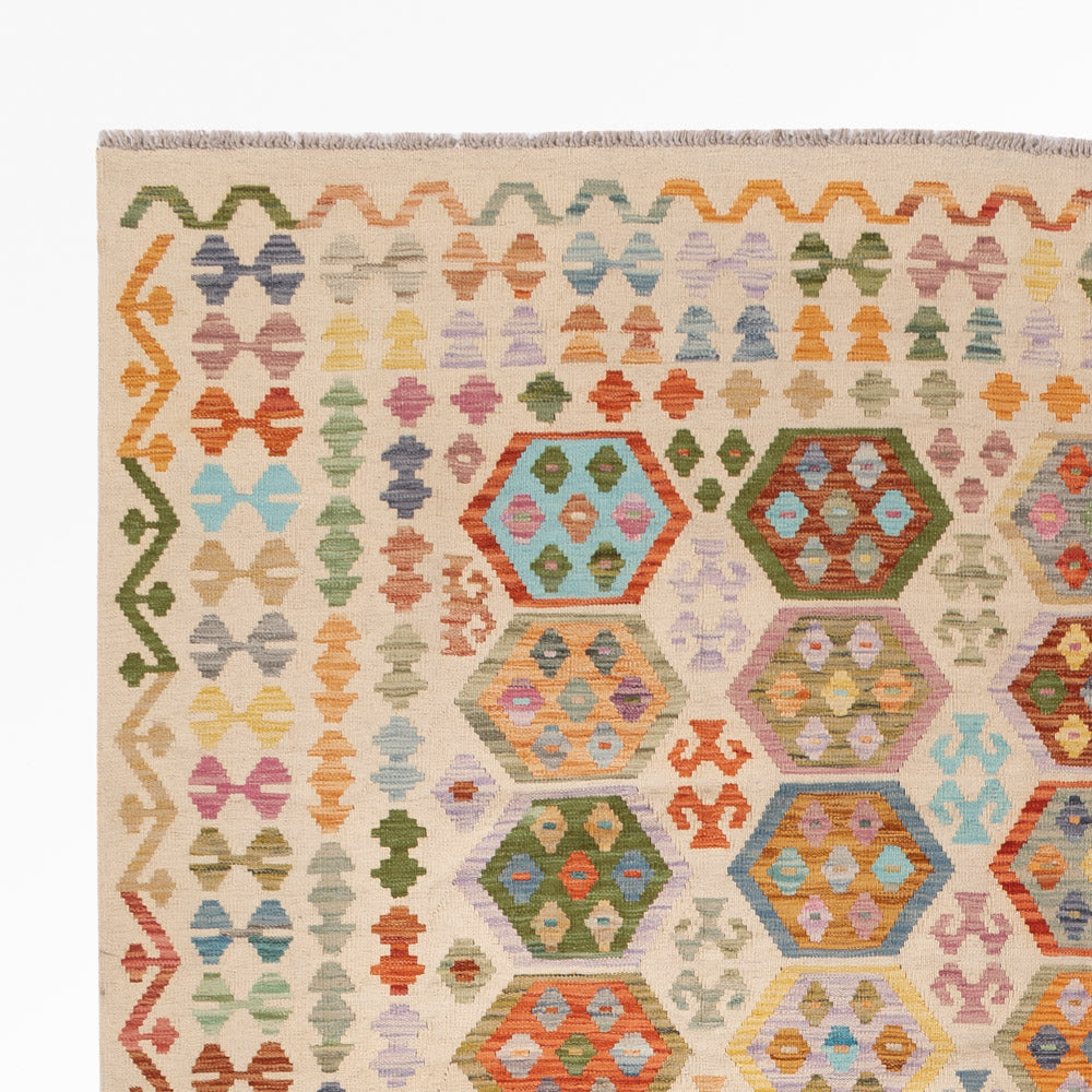 Kilim Maimana Rug 338x252cm - Wool Rug