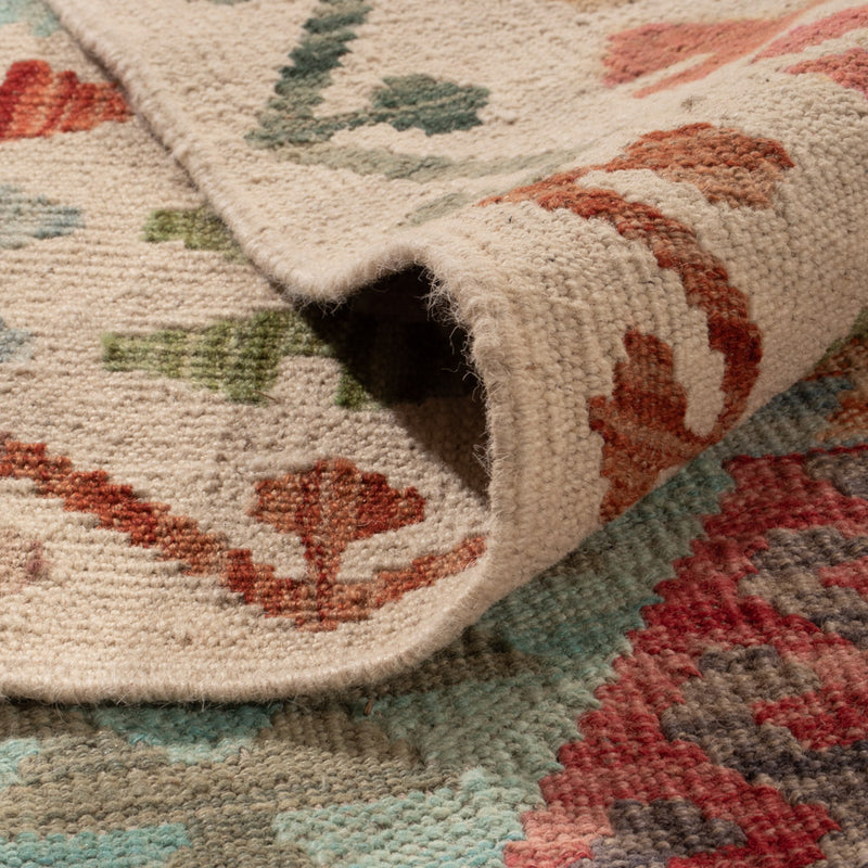 Kelim Rug - Splash - 347 x 258 cm - colorful