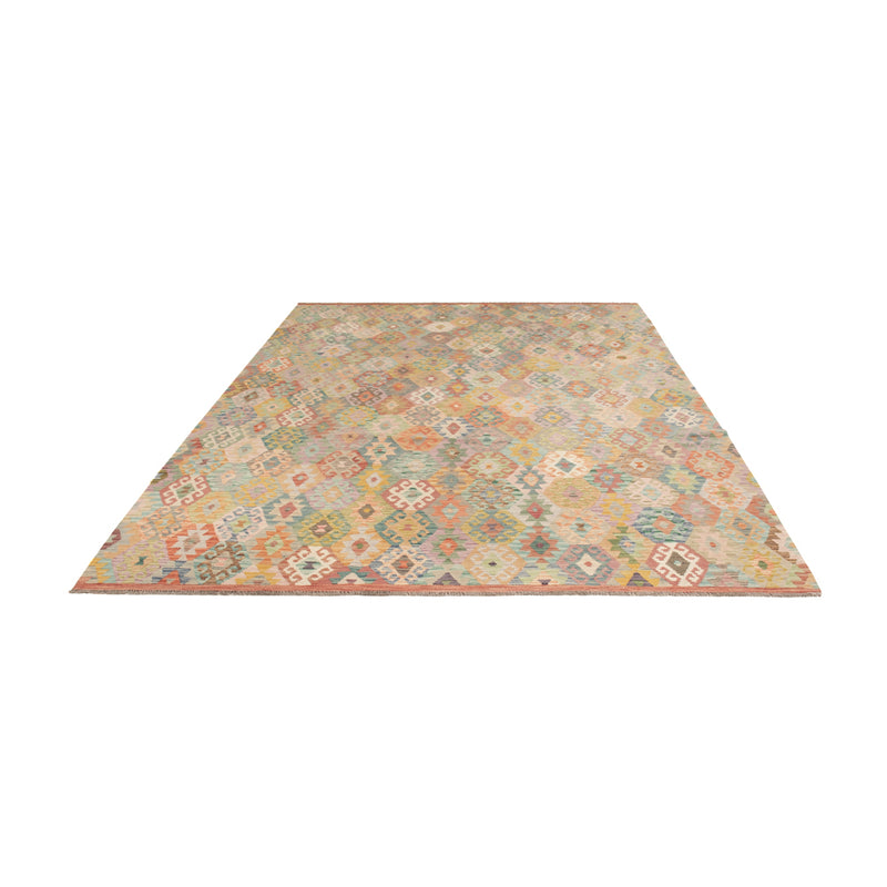 Kelim Rug - Splash - 347 x 254 cm - colorful