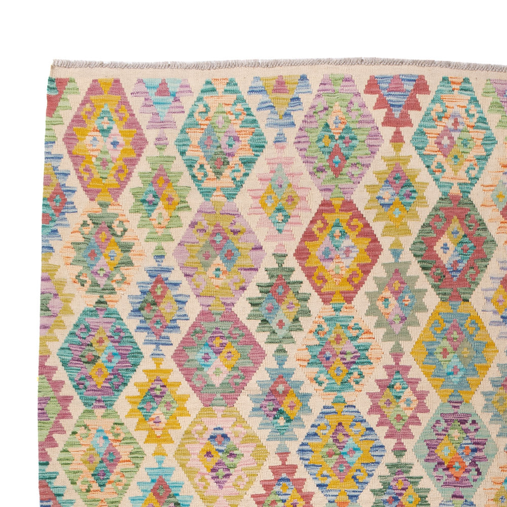 Kilim Maimana Rug 367x266cm - Wool Rug