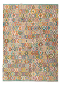 Kelim Rug - Splash - 345 x 253 cm - colorful