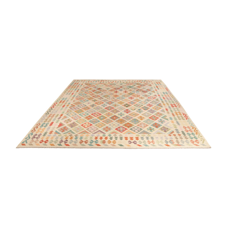 Kelim Rug - Splash - 387 x 310 cm - colorful