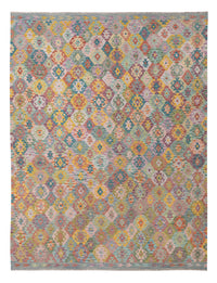 Kelim Rug - Splash - 336 x 259 cm - colorful