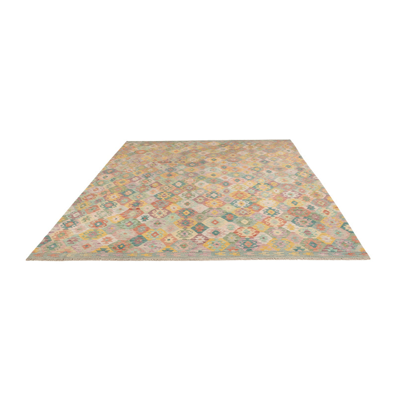 Kelim Rug - Splash - 336 x 259 cm - colorful