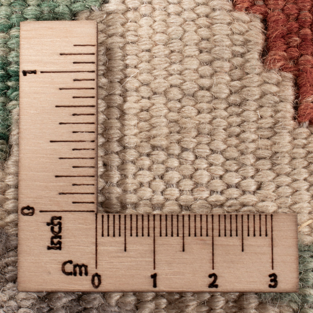 Kelim Rug - Splash - 290 x 253 cm - colorful