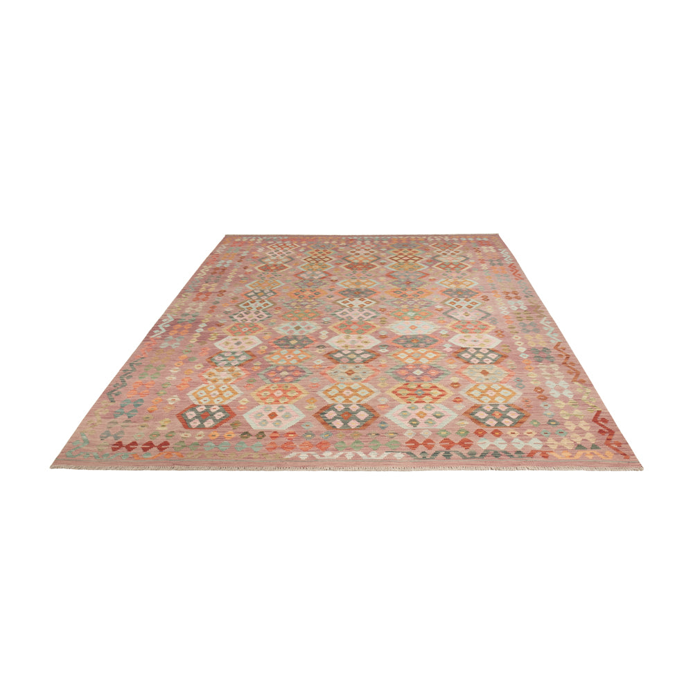 Kelim Rug - Splash - 347 x 252 cm - colorful