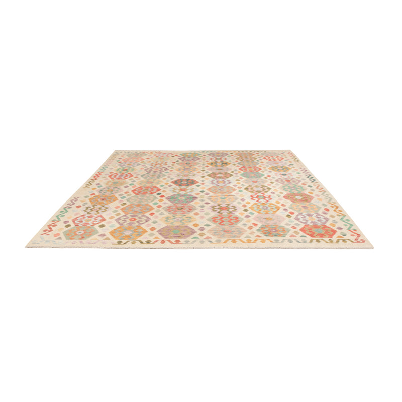 Kelim Rug - Splash - 296 x 252 cm - colorful