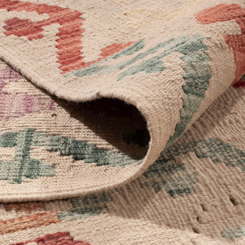 Kelim Rug - Splash - 296 x 239 cm - colorful