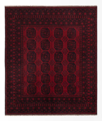 Afghan Rug - Filpa - 300 x 250 cm - red