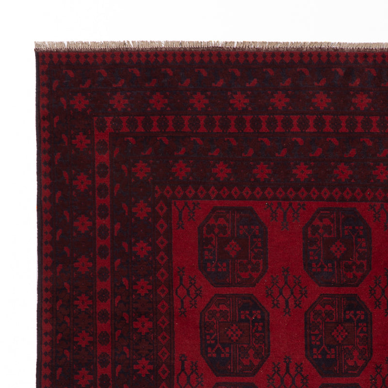 Afghan Rug - Filpa - 300 x 250 cm - red